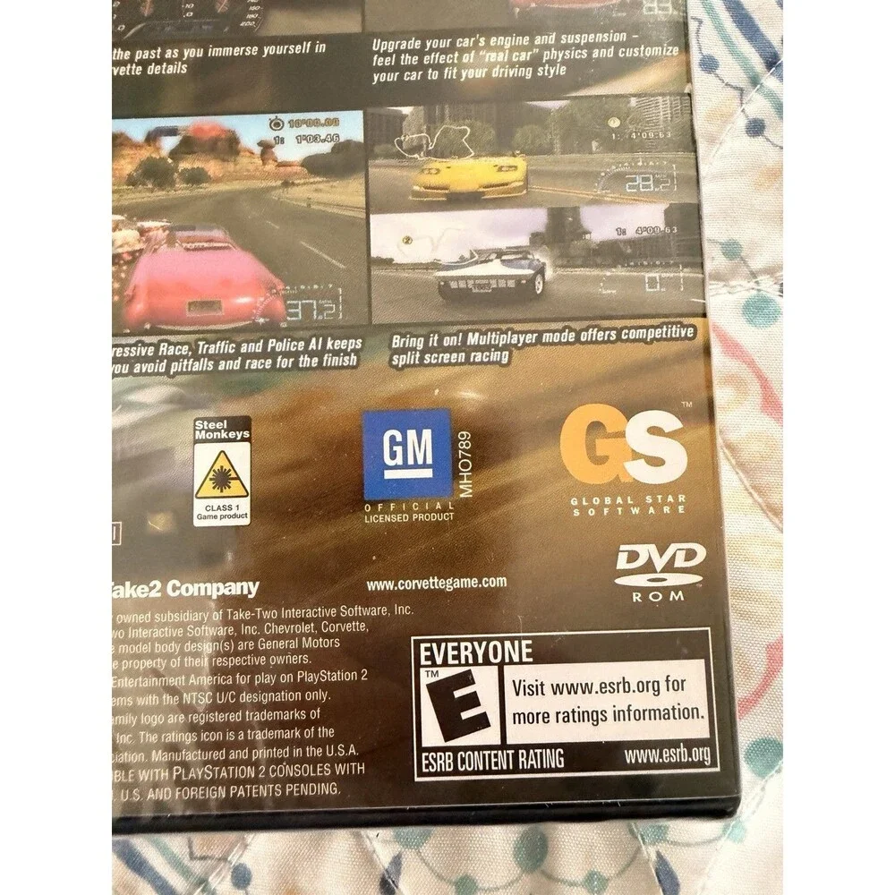 Corvette (PlayStation 2 PS2, 2004) ☆ SEALED ☆ Brand New ☆Vintage FAST SHIPPING